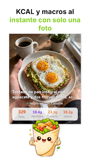Calor.IA: Contador de Calorías Screenshot 1
