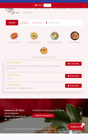 Kljet Srcu Screenshot 2
