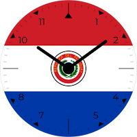 Paraguay Analog Watch Face