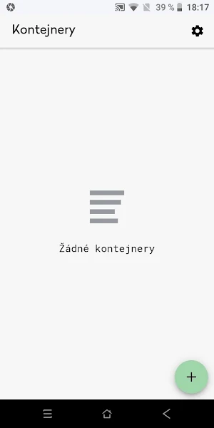 Kontejnery Screenshot 0