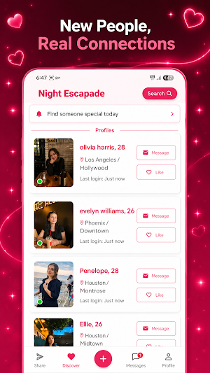 America Dating - Night Escape Screenshot 1