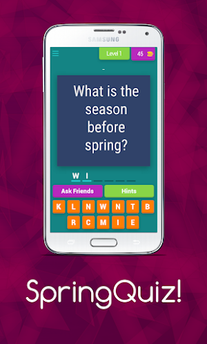 Spring Quiz Screenshot 1