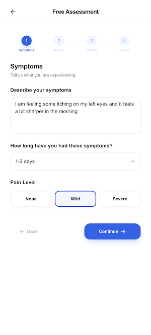 EyeAsk – Eye Test & Care Screenshot 1