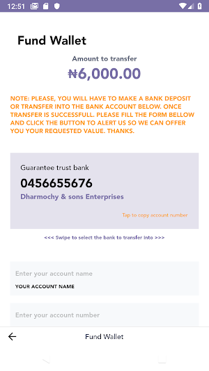 DE Wallet Screenshot 2