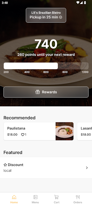 Lili's Brazilian Bistro Screenshot 0