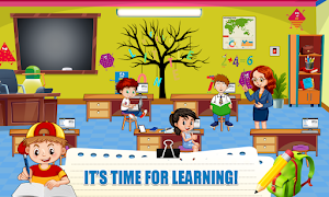 My Home Town Kids School game Screenshot 2