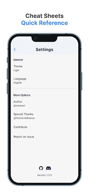 DEV Cheat Sheets Screenshot 3