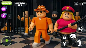 Prison Escape Obby Parkour 3D Screenshot 1