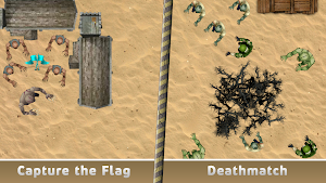 Zombies VS Tank Swamp Autofire Screenshot 1