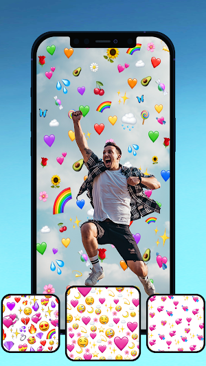 Emoji Background Photo Editor Screenshot 3