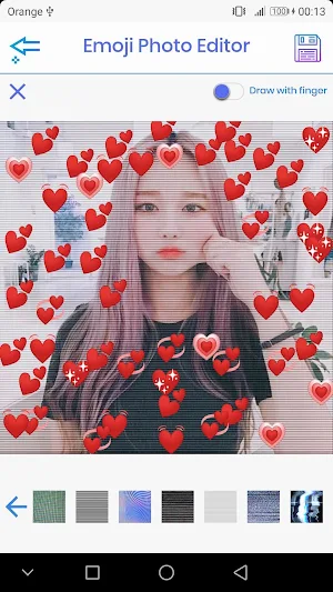 Emoji Photo Editor 💙 (Emoji & Crown Heart Emoji) Screenshot 3