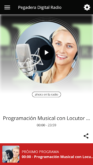 Pegadera Digital Radio Screenshot 0