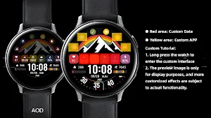Gorgeous Rainbow ZKin Watch Screenshot 3