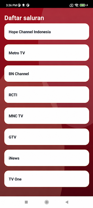 TV Indonesia Lengkap Screenshot 0