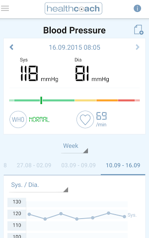 Sanitas HealthCoach Screenshot 2