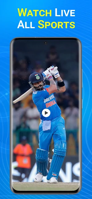 Live Cricket TV HD Streaming Screenshot 0