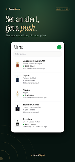 ScentSignal Screenshot 1