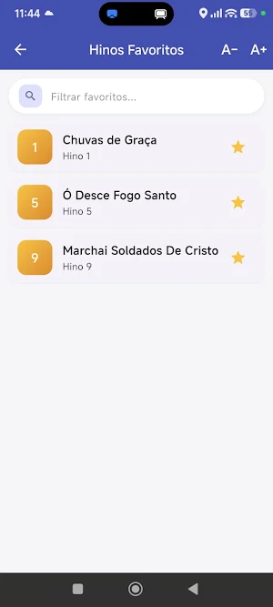 Harpa Cristã Screenshot 3