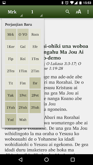 Alkitab Tugutil Screenshot 2