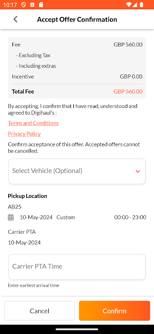 DigiHaul Dispatcher 3.0 Screenshot 3