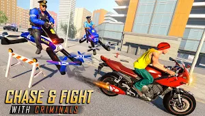 Police Drone Bike Gangster Chase Games 2020 Screenshot 1