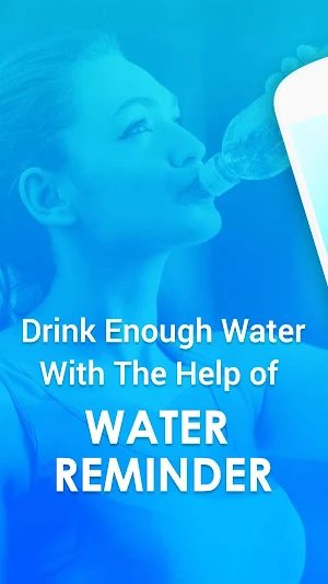 Water Drinking Reminder - Drink Water Reminder App Screenshot 0