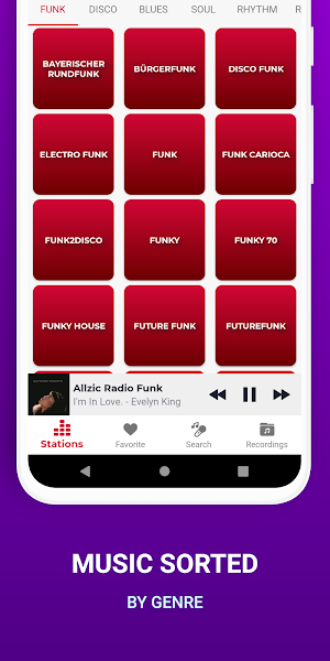 Funk Music Radio - Blues Songs Screenshot 3