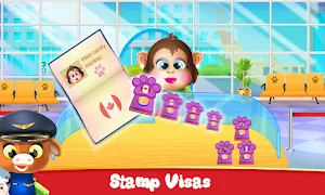 Animal Airport Manager Adventure Airplane Games Screenshot 2