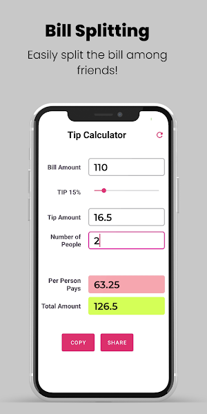Tip Calculator Screenshot 1