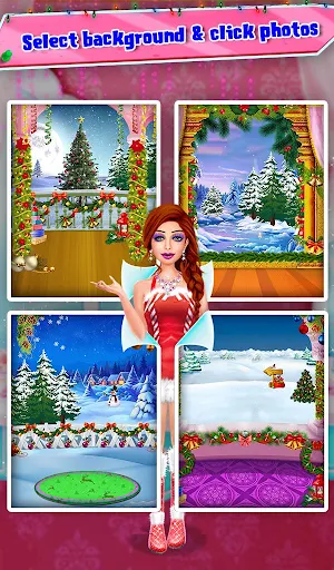 Christmas Makeup Dressup Games Screenshot 1