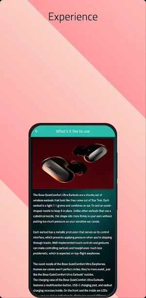 Bose QC Earbuds Guide Screenshot 1