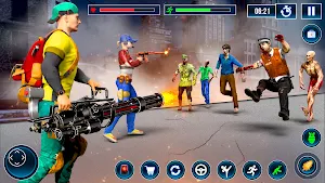 Zombie 3D Games Kill Target Screenshot 1