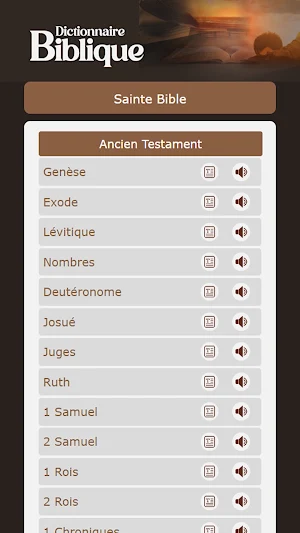 Dictionnaire Biblique Screenshot 2