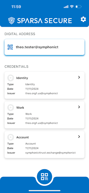 Sparsa Secure Screenshot 2