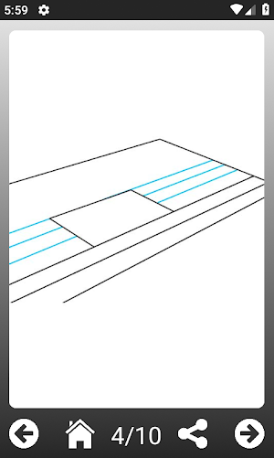 Как рисовать 3d рисунки Screenshot 1