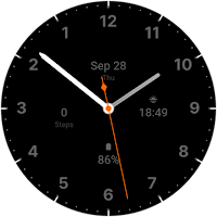 Cursed: Reverse Watch Face