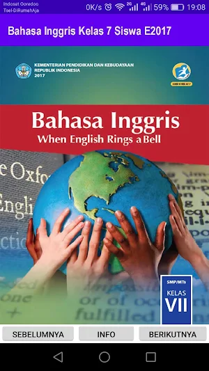 Bahasa Inggris Kelas 7 Siswa E2017 Screenshot 0