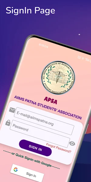 APSA: AIIMS Patna Stud. Assoc. Screenshot 0