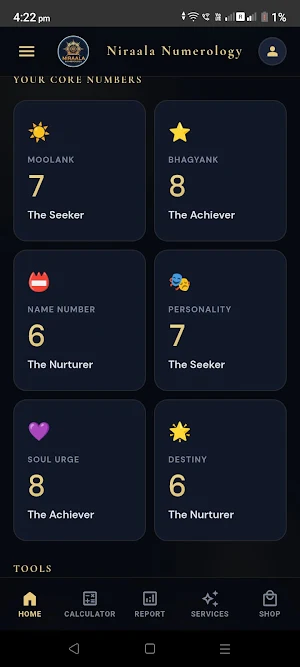 Niraala Numerology Screenshot 3
