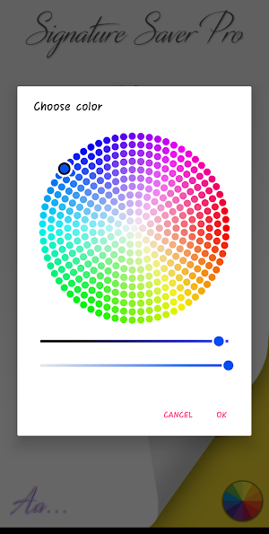Signature Saver Pro Screenshot 1