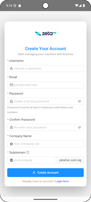 ZetaFisc Screenshot 2