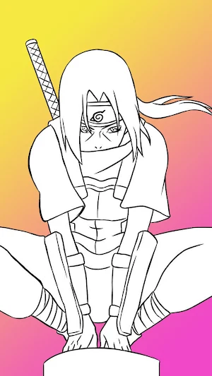 How to draw Uzumaki Anime Screenshot 0