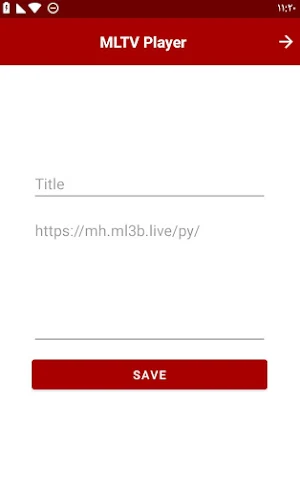 MLTV Player Screenshot 0