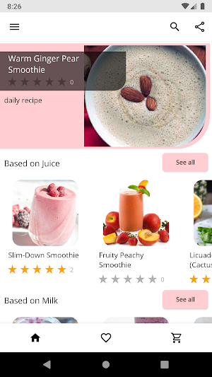 Smoothie Recipes Screenshot 0