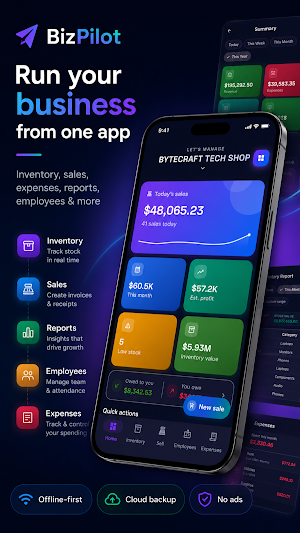 BizPilot: POS & Inventory Screenshot 0