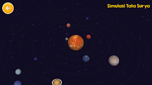 Tata Surya Simulasi + Puzzle Screenshot 3