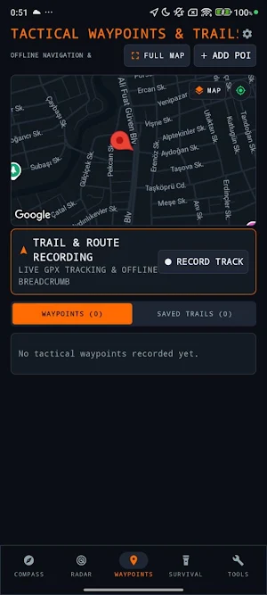 Vanguard Compass: Tactical GPS Screenshot 2