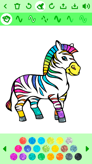 Animal Coloring Game offline 🦁🎨 Screenshot 1