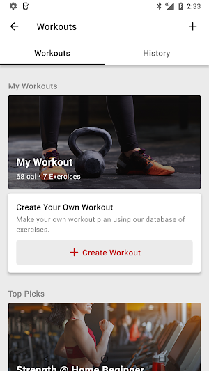 SLS Fitness Screenshot 1