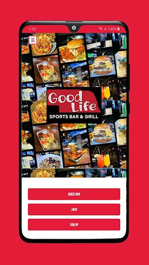 Good Life Sports Bar + Grill Screenshot 0